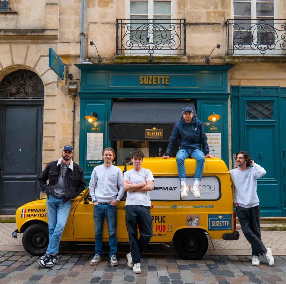 Animation crêpes à Bordeaux