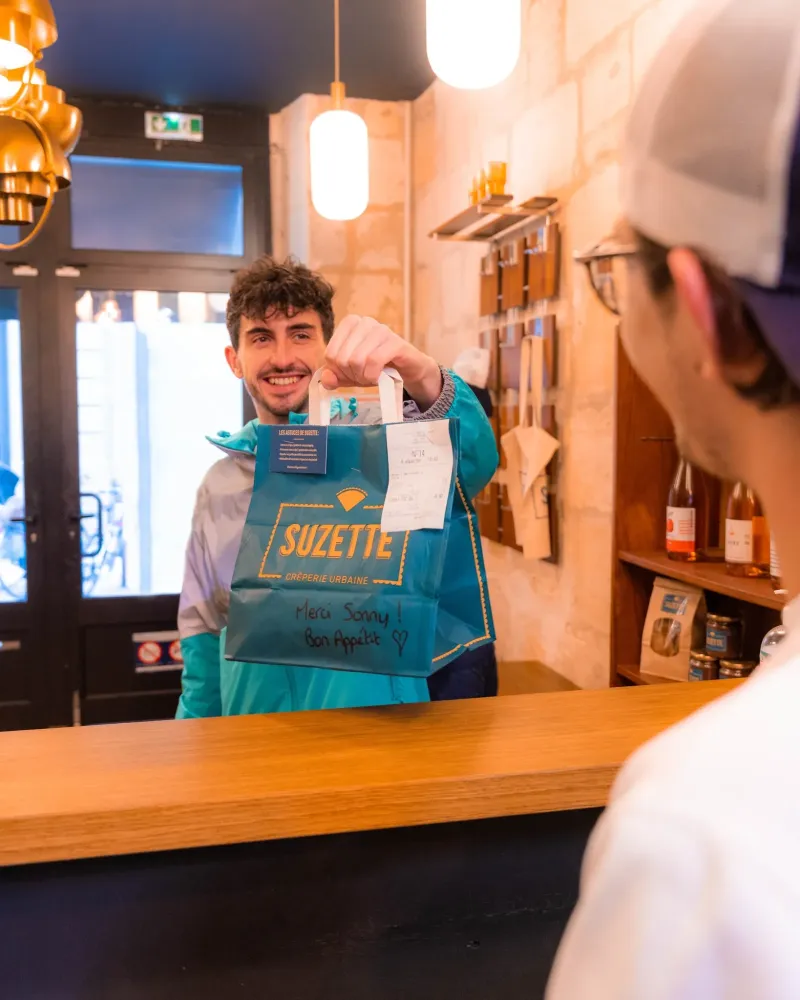 Crêpe à emporter à Bordeaux